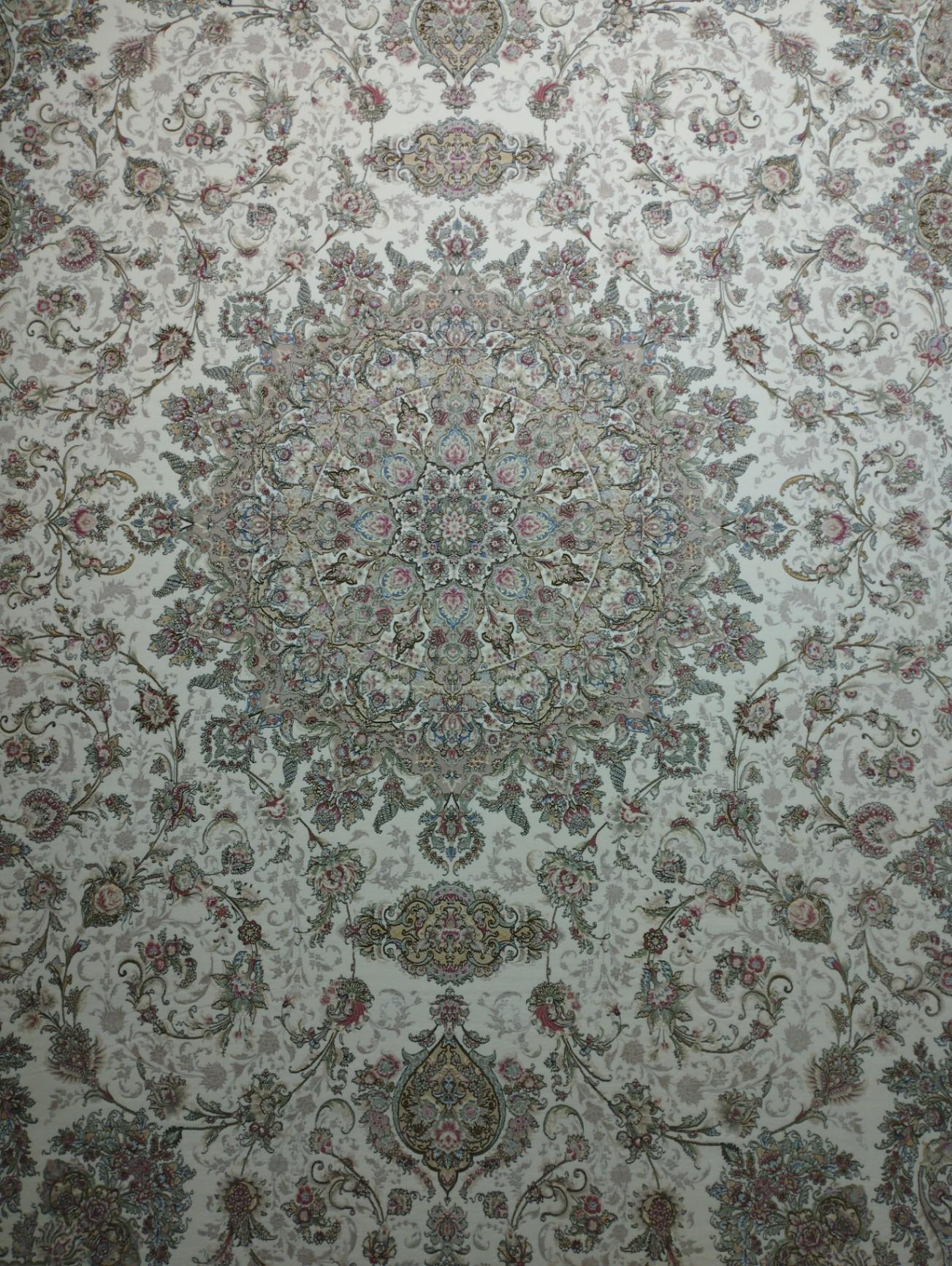 فرش کرم سفید 1500شانه -0